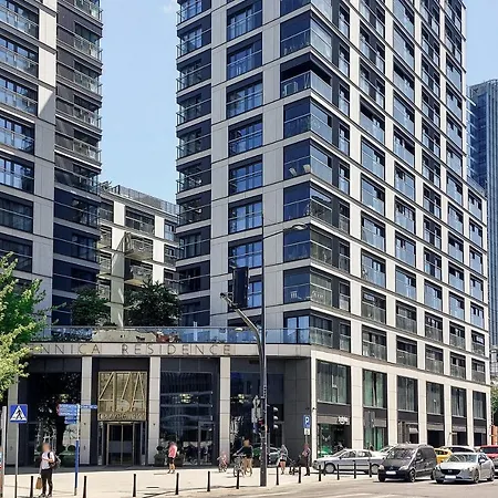 Lägenhetshotell Lumina Luxury In Mennica Warszawa