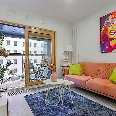 Lumina I Design 2-room I Parking I Balcony I Mennica Ξενοδοχείο με διαμερίσματα