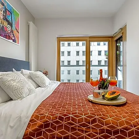 Lumina I Design 2-room I Parking I Balcony I Mennica Ξενοδοχείο με διαμερίσματα